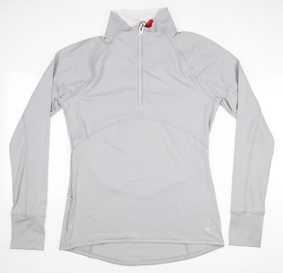 New Womens Puma Gamer 1/4 Zip Pullover Small S High Rise MSRP $65