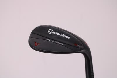 TaylorMade Milled Grind Black Wedge Lob LW 58° 11 Deg Bounce Mitsubishi Kuro Kage Graphite Wedge Flex Right Handed 34.25in