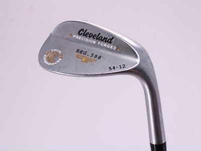 Cleveland 2012 588 Chrome Wedge Sand SW 54° 12 Deg Bounce True Temper Tour Concept Steel Wedge Flex Right Handed 36.0in