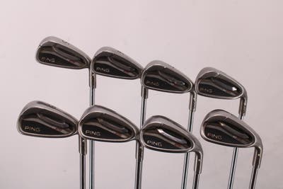 Ping G25 Iron Set 6-PW GW LW Ping CFS Steel Stiff Right Handed White Dot 39.0in