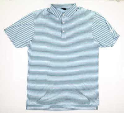New W/ Logo Mens Dunning Golf Polo X-Large XL Multi MSRP $89