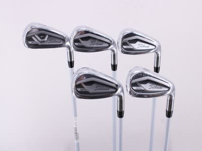Mint Titleist 2021 T300 Iron Set 7-PW GW Mitsubishi Tensei Red AM2 Graphite Ladies Right Handed 36.25in