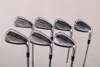 Cobra 2020 KING Forged Tec One Iron Set 5-GW FST KBS Tour $-Taper Lite Steel Regular Right Handed 37.0in