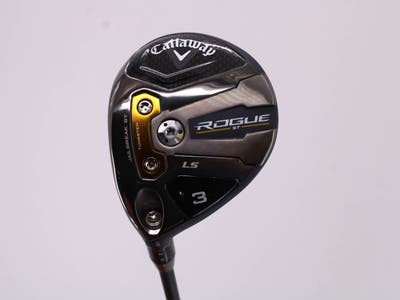 Mint Callaway Rogue ST LS Fairway Wood 3 Wood 3W 15° Project X Cypher 50 Graphite Senior Left Handed 43.5in