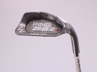 Ping Zing 2 Wedge Pitching Wedge PW FST KBS Tour Steel Stiff Right Handed Red dot 36.0in