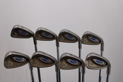 Ping i5 Iron Set 4-PW SW FST KBS Tour Steel Stiff Right Handed Red dot 38.0in