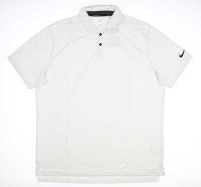 New Mens Nike Golf Polo X-Large XL White MSRP $75