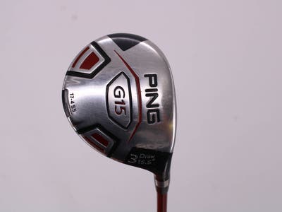 Ping G15 Draw Fairway Wood 3 Wood 3W 15.5° Ping TFC 149F Graphite Stiff Right Handed 42.75in