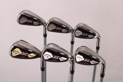 Callaway X Hot Womens Iron Set 6-PW GW Callaway X Hot Graphite Graphite Ladies Right Handed 37.0in