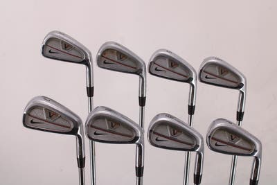 Nike Victory Red Split Cavity Iron Set 3-PW True Temper Dynamic Gold S300 Steel Stiff Right Handed 38.25in