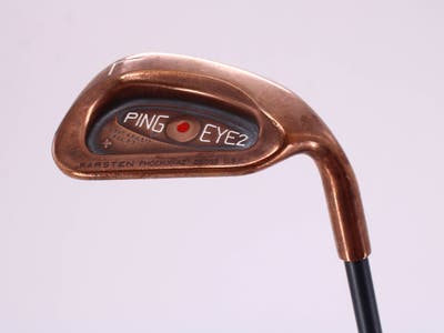 Ping Eye 2 Copper Lob Wedge Wedge Lob LW Accra 152i Graphite Wedge Flex Right Handed Red dot 34.25in