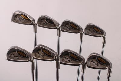 Ping i3 Blade Iron Set 3-PW Ping CFS with Cushin Insert Steel Stiff Right Handed Red dot 39.0in