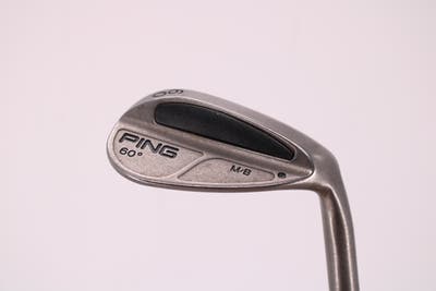 Ping MB Wedge Lob LW 60° Ping AWT with Cushin Insert Steel Wedge Flex Right Handed Black Dot 35.0in