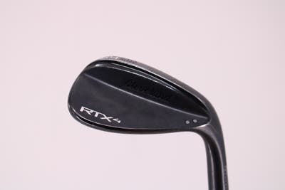 Cleveland RTX 4 Black Satin Wedge Sand SW 54° 10 Deg Bounce Dynamic Gold TI AMT S400 Steel Stiff Right Handed 35.5in