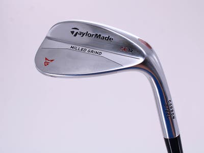 TaylorMade Milled Grind Satin Chrome Wedge Sand SW 56° 12 Deg Bounce True Temper Dynamic Gold Steel Wedge Flex Right Handed 35.25in