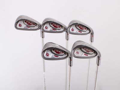 Ping Faith Iron Set 7-GW Ping ULT 200 Ladies Graphite Ladies Right Handed Red dot 36.25in