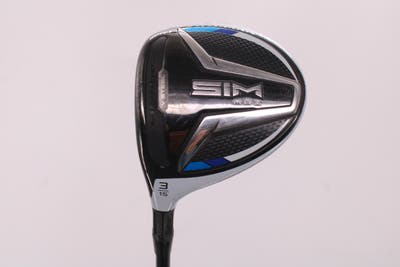 TaylorMade SIM MAX Fairway Wood 3 Wood 3W 15° UST Competition 65 Series Graphite Regular Left Handed 43.5in