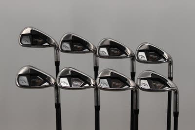 Callaway Rogue ST Max Iron Set 5-PW AW2 GW Project X Cypher 50 5.0 Graphite Senior Right Handed 38.0in