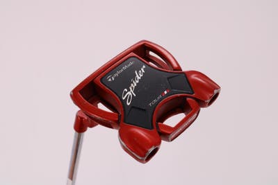TaylorMade Spider Tour Red L Neck Putter Steel Left Handed 35.5in