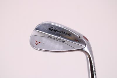 TaylorMade Milled Grind Satin Chrome Wedge Sand SW 56° 12 Deg Bounce Stock Steel Shaft Steel Wedge Flex Right Handed 35.25in