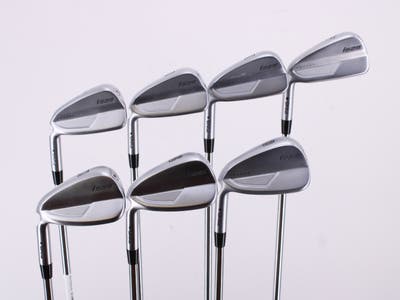 Ping i525 Iron Set 4-PW AWT 2.0 Steel Stiff Left Handed Black Dot 38.25in