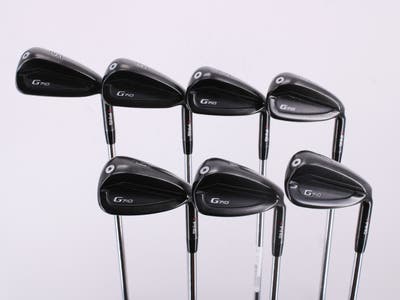 Ping G710 Iron Set 5-PW GW AWT 2.0 Steel Stiff Right Handed Red dot 38.5in