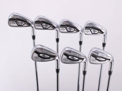 Callaway Apex CF16 Iron Set 4-PW Project X Rifle 6.5 Steel X-Stiff Right Handed 38.0in