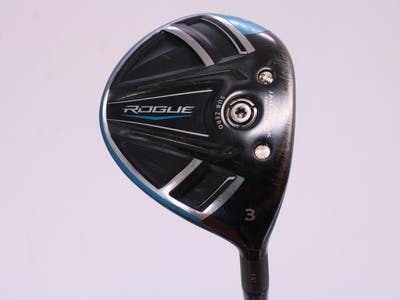 Callaway Rogue Sub Zero Fairway Wood 3 Wood 3W 15° Project X HZRDUS Yellow 75 6.0 Graphite Stiff Right Handed 43.0in