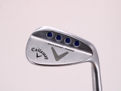 Callaway Mack Daddy Forged Chrome Wedge Lob LW 58° 8 Deg Bounce R Grind Dynamic Gold Tour Issue S200 Steel Wedge Flex Right Handed 35.0in