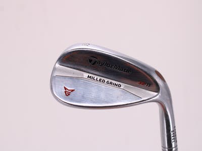TaylorMade Milled Grind Satin Chrome Wedge Sand SW 54° 11 Deg Bounce FST KBS Wedge Steel Wedge Flex Right Handed 33.75in