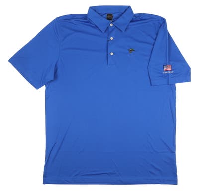 New W/ Logo Mens Greg Norman Technical Performance Polo X-Large XL Mart MSRP $55