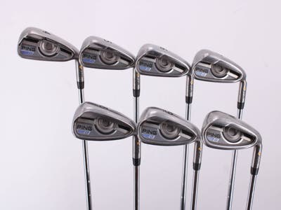 Ping 2016 G Iron Set 4-PW Ping CFS Steel Stiff Right Handed Yellow Dot 38.5in