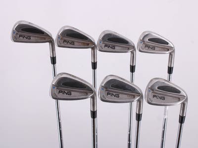 Ping S59 Iron Set 4-PW Ping CFS Steel Stiff Right Handed Blue Dot 38.0in
