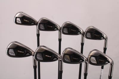 Callaway Rogue ST Max OS Iron Set 4-PW GW Project X Cypher 50 Graphite Senior Right Handed 38.5in
