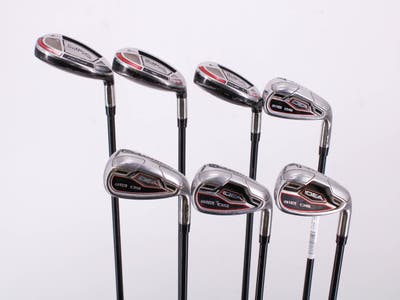 Adams Idea A12 OS Iron Set 4H 5H 6H 7-PW Stock Graphite Shaft Graphite Uniflex Right Handed 39.25in