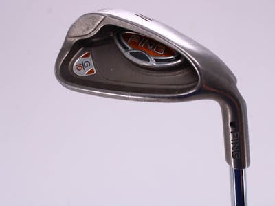 Ping G10 Single Iron Pitching Wedge PW Ping AWT Steel Regular Right Handed Black Dot 38.75in