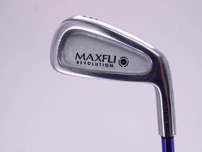 Maxfli Revolution Single Iron 3 Iron Stock Graphite Shaft Graphite Stiff Right Handed 39.25in
