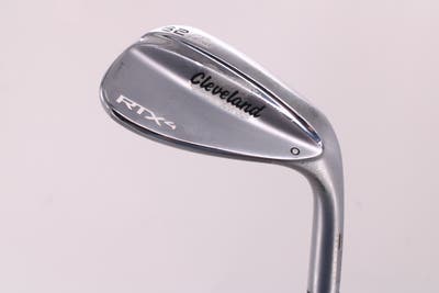 Cleveland RTX 4 Tour Satin Wedge Lob LW 62° 6 Deg Bounce Dynamic Gold Tour Issue S400 Steel Stiff Right Handed 35.25in