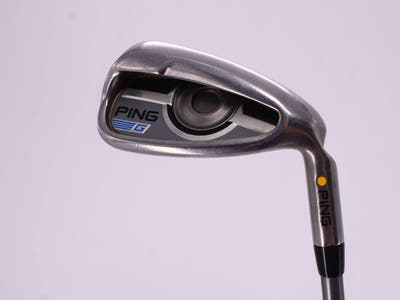Ping 2016 G Single Iron 9 Iron Ping TFC 419i Graphite Senior Right Handed Yellow Dot 36.0in
