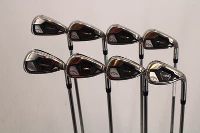 Mint Callaway Rogue ST Max OS Iron Set 4-PW SW True Temper Elevate MPH 95 Steel Stiff Right Handed 38.5in