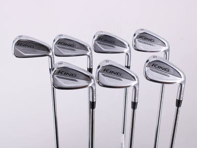 Cobra 2020 KING Forged Tec One Iron Set 5-PW GW Project X LZ 6.0 Steel Stiff Right Handed 37.5in
