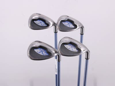 Callaway X-16 Iron Set 9-PW GW SW LW System UL 45 Graphite Ladies Right Handed 35.5in