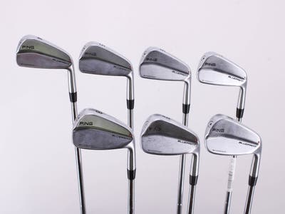 Ping Blueprint Iron Set 4-PW True Temper Dynamic Gold 120 Steel Stiff Right Handed Red dot 38.0in
