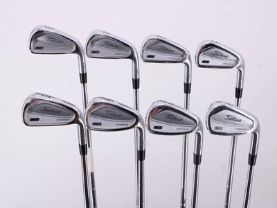 Titleist 716 CB Iron Set 3-PW Dynamic Gold Sensicore S300 Steel Stiff Right Handed 38.5in
