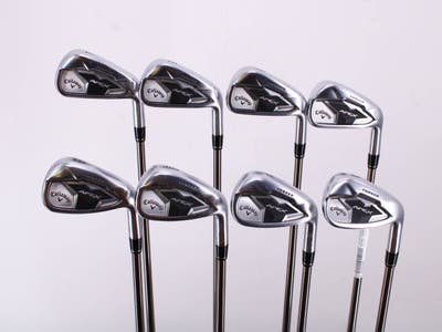 Callaway Apex 19 Iron Set 4-PW GW UST Recoil 760 ES SMACWRAP Graphite Regular Right Handed 38.25in