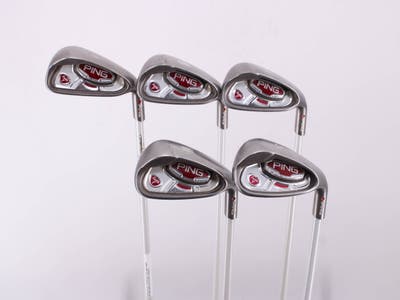 Ping Faith Iron Set 7-PW SW Ping ULT 200 Ladies Graphite Ladies Right Handed Red dot 36.5in