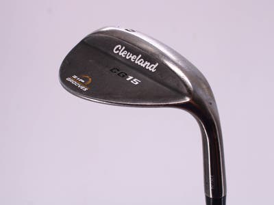 Cleveland CG15 Black Pearl Wedge Lob LW 60° 12 Deg Bounce Cleveland Action Ultralite 50 Steel Wedge Flex Right Handed 35.5in