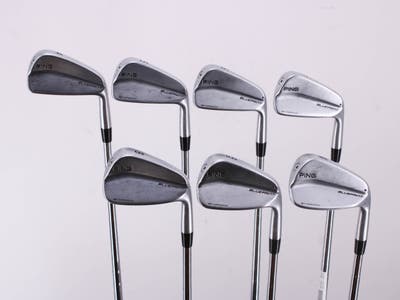 Ping Blueprint Iron Set 4-PW Nippon NS Pro Modus 3 Tour 130 Steel X-Stiff Right Handed Blue Dot 38.75in