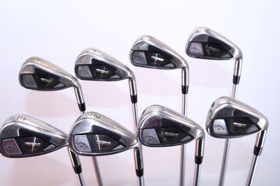 Callaway Rogue ST Max Iron Set 5-PW PW2 GW Project X IO 6.5 Steel X-Stiff Right Handed 38.25in