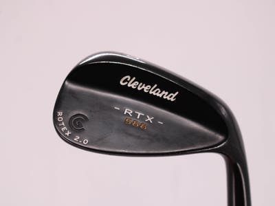 Cleveland 588 RTX 2.0 Black Satin Wedge Gap GW 50° 10 Deg Bounce Cleveland ROTEX Wedge Steel Wedge Flex Right Handed 35.5in